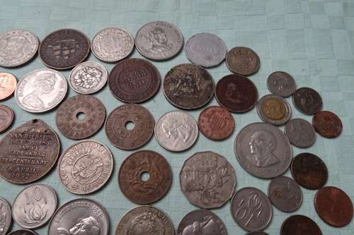 Lot of 88 South African and International Coin (Bid for the Lot)