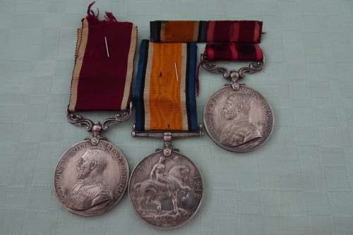 Very Rare Set of WW2 Medals awarded to 16524 T.S.M  Jr H Fandam   -   R.A.M.C