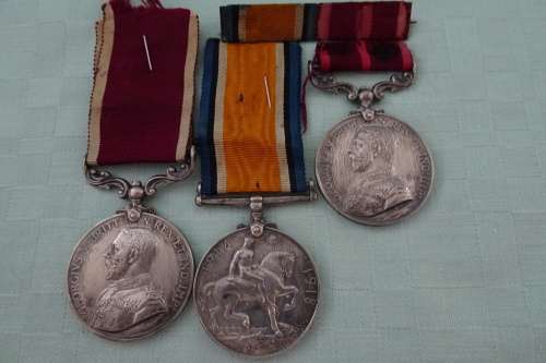 Very Rare Set of WW2 Medals awarded to 16524 T.S.M  Jr H Fandam   -   R.A.M.C