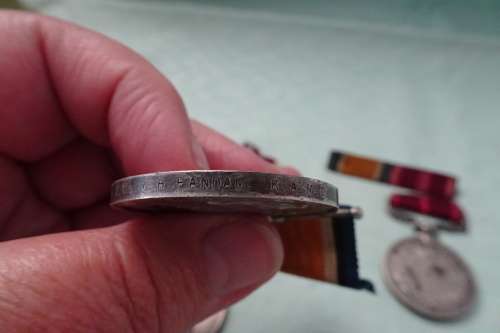 Very Rare Set of WW2 Medals awarded to 16524 T.S.M  Jr H Fandam   -   R.A.M.C