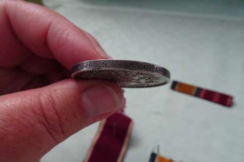 Very Rare Set of WW2 Medals awarded to 16524 T.S.M  Jr H Fandam   -   R.A.M.C