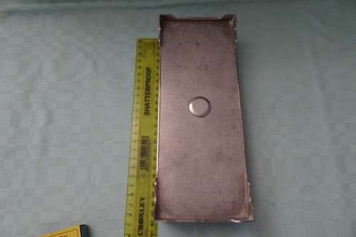 Beautiful Silver Plated Jewellery Box    23cm x 9 x 5