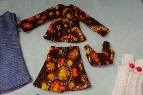 Lot of Vintage Dolls Clothes