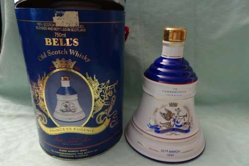 Bells Old Scotch Whisky - 750ml  To Commemorate the Birth of Princess Eugenie - Sealed and Full