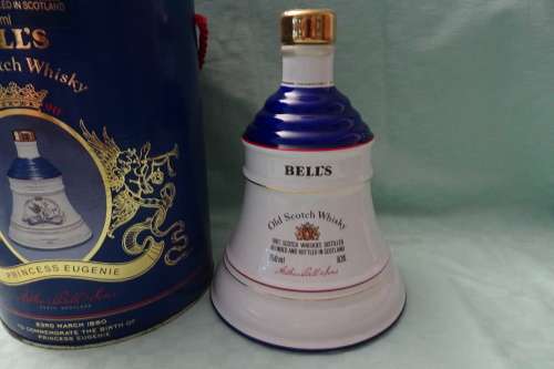 Bells Old Scotch Whisky - 750ml  To Commemorate the Birth of Princess Eugenie - Sealed and Full