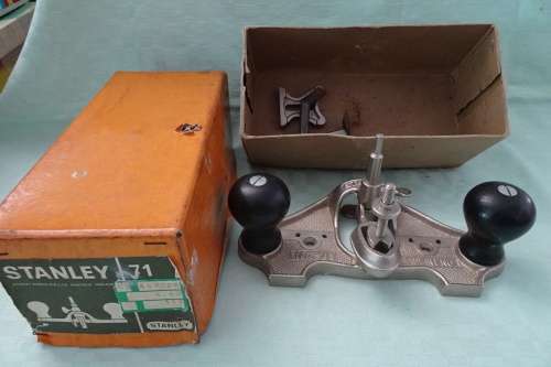 Stanley No 71 made in England Router in Excellent Condition