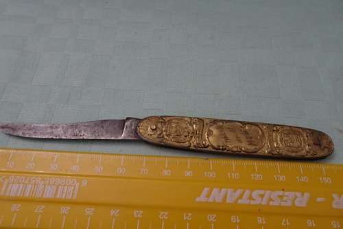 Eendracht maakt Macht   - Kruger en De Wet  - Solingen  Pocket Knife