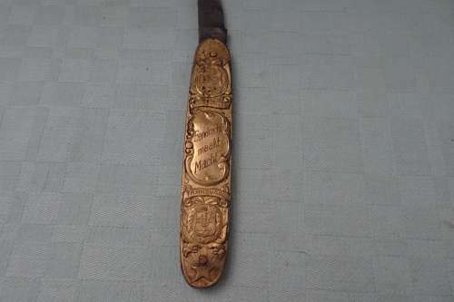 Eendracht maakt Macht   - Kruger en De Wet  - Solingen  Pocket Knife