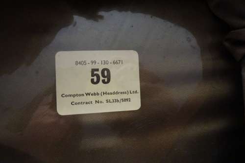 E.R II Royal Military Police Peak Cap In Excellent Condition - Size 59