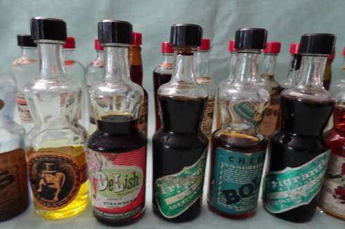 Lot of 28 Vintage Liqueur Miniature Bottles