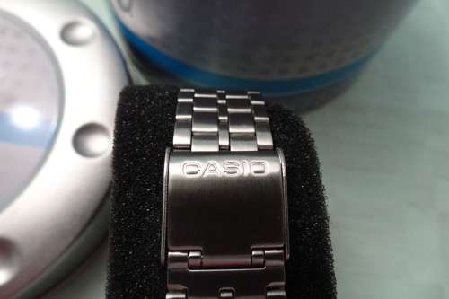 Casio World Time Water Resist Digital Watch 3437 A500 Stainless Steel Back made in China
