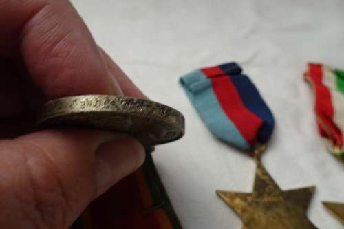 Set of WW 2 Medals awarded to 544164  A.C. Stone