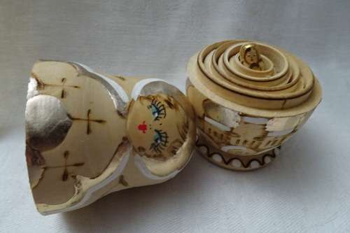 Set of Russian Babushka Dolls - 8.5 cm and down