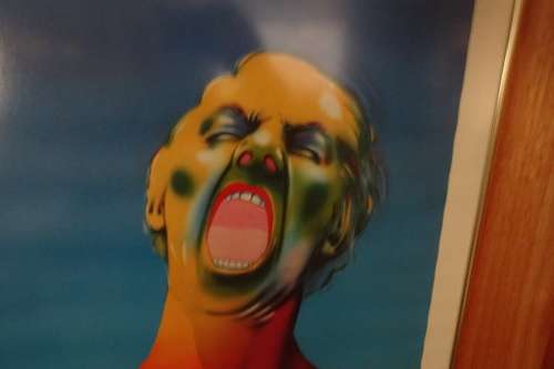 Very Rare Lithograph by Famous S.A. Artist Norman Catherine 1949  --   -  Self  Portrait 47/100