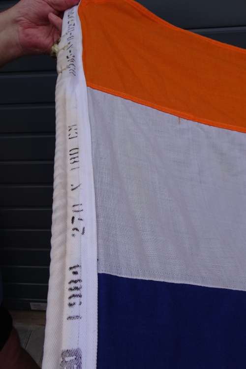 Very Big Old SADF Navy 1984 Flag 2.7m x 1.8m in excellent condition