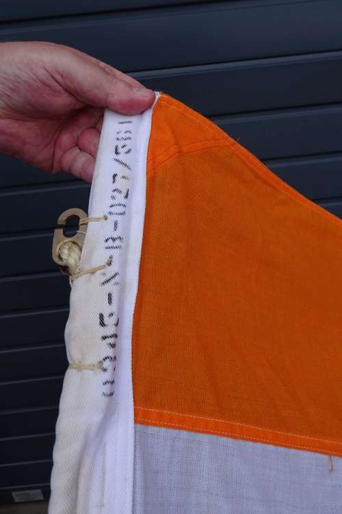 Very Big Old SADF Navy 1984 Flag 2.7m x 1.8m in excellent condition