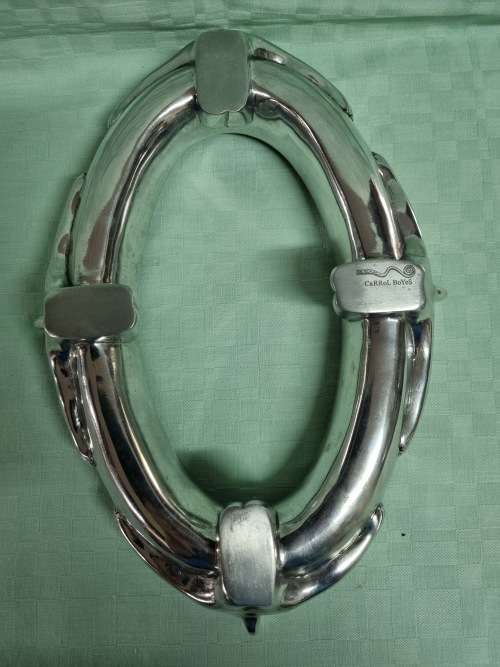 Very Rare Carrol Boyes  Stainless Olive Dish in Excellent Condition  29 x 20 cm