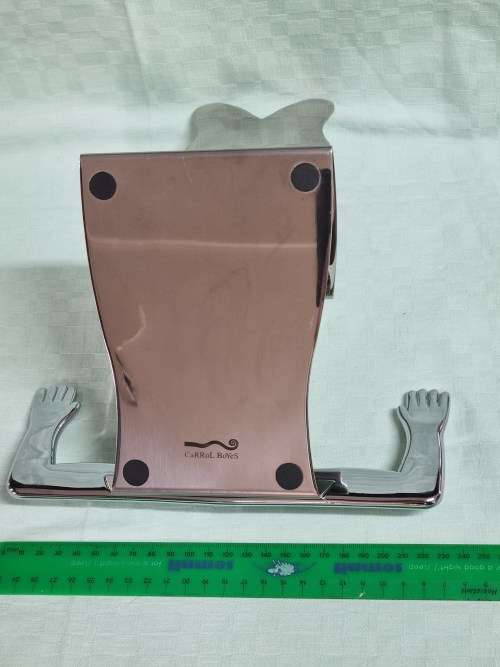 Stunning Carrol Boyes  Stainless Recipe Book Stand in Excellent Condition