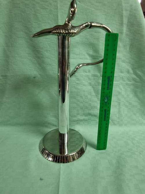 Carrol Boyes  Stainless Paper Towel Holder in Excellent Condition