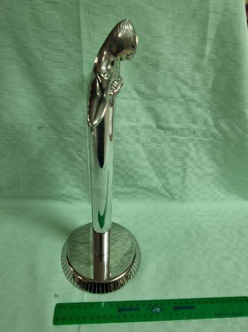 Carrol Boyes  Stainless Paper Towel Holder in Excellent Condition