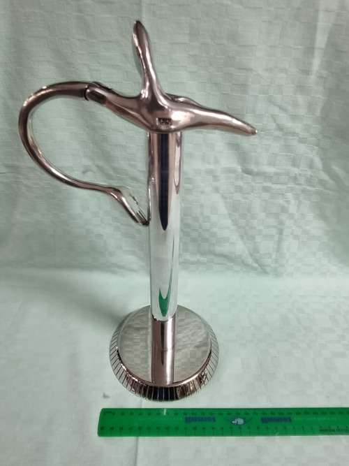 Carrol Boyes  Stainless Paper Towel Holder in Excellent Condition