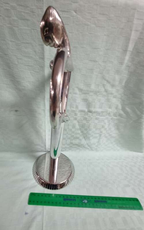 Carrol Boyes  Stainless Paper Towel Holder in Excellent Condition