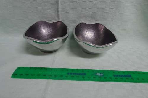 Beautiful Set of Two Carrol Boyes Sweet Dishes in Excellent Condition