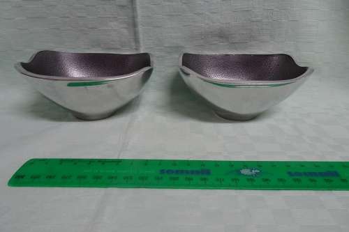 Beautiful Set of Two Carrol Boyes Sweet Dishes in Excellent Condition