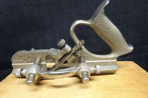 Vintage Record 044 Plough Plane with Blades in Wooden Box made in England