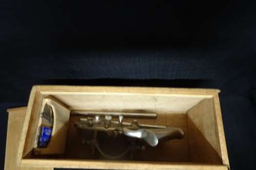 Vintage Record 044 Plough Plane with Blades in Wooden Box made in England