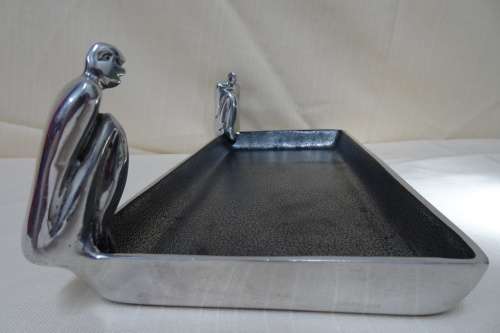 Stunning Carrol Boyes Snack Serving Tray in Good Condition and Clearly Marked  29 cm (L)
