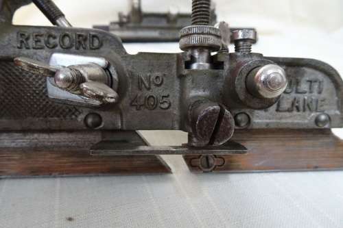 Vintage Record Multi Plane No 405  with more than 50 Blades in Original Box