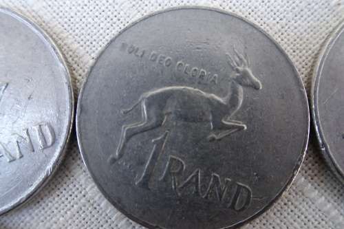 50 X 1977 Republic of South Africa One Rand Coins