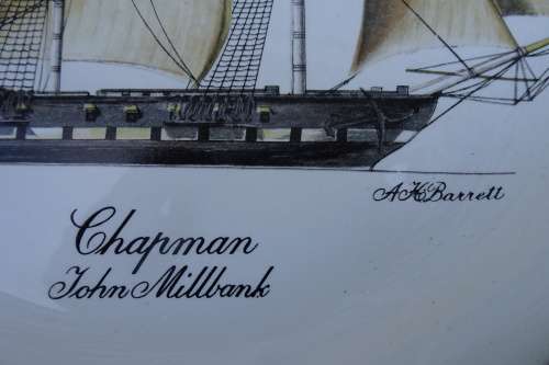 Ships In The History of South Africa - Chapman (No:6)_Plate No:0379_ Boxed