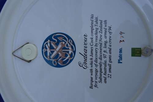 Ships In The History of South Africa - Endeavour (No:8)_Plate No:0379_ Boxed