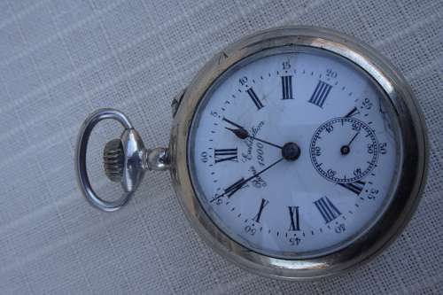 Paris Exhibition Pocket Watch in Working Condition