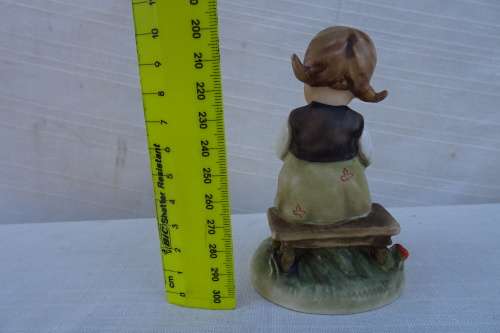 Hummel Goebel - Busy Student Girl Writing Her ABC's ( W. Germany)