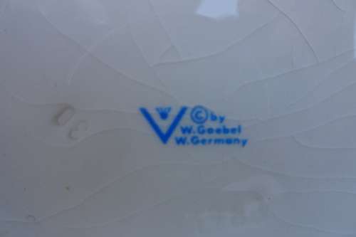 Hummel Goebel - Busy Student Girl Writing Her ABC's ( W. Germany)