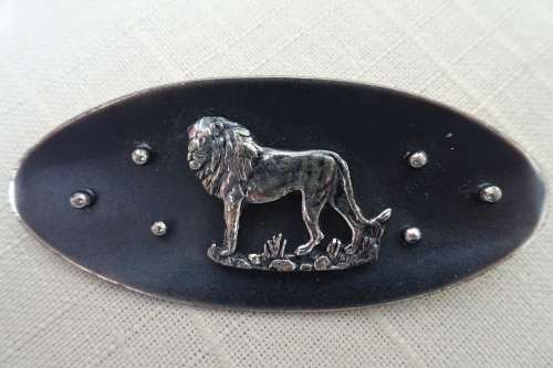 Rare Vintage Simba Brooch in Great Condition made in South Africa