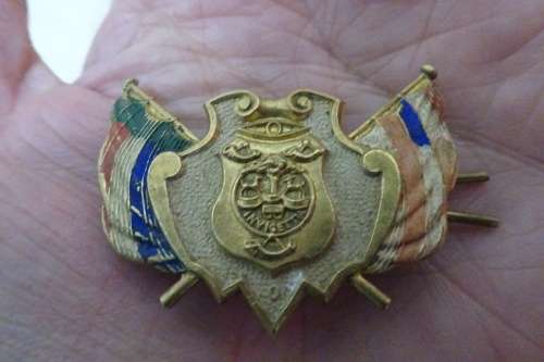Very Rare Oranje Vrystaat Boer War Cap Badge