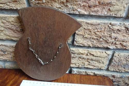 Stunning South Africain Navy Ships Plaque - Good Hope - Pewter and Glass mounted on Wood