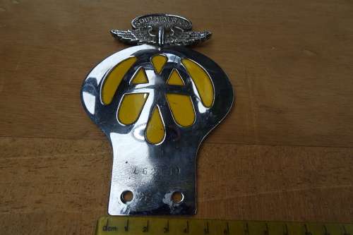 AA South Africa Car Badge
