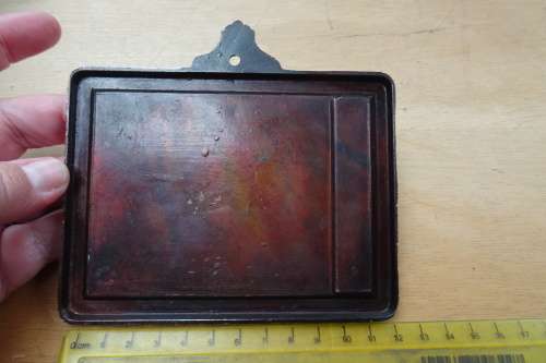 Stunning Brass Canada Plaque with Thermometer in great condition