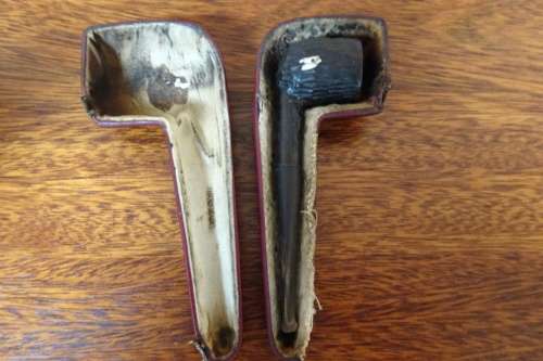 Interesting Collection of Pipes, Pipe Stands, Tobacco Holder and Smoking Accessories