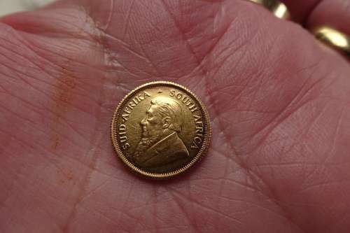 1986 1/10 oz Fine Gold Kruger Rand