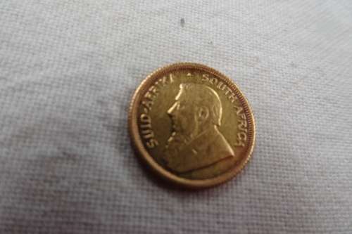 1986 1/10 oz Fine Gold Kruger Rand