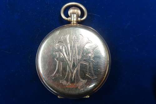 1938 9ct Hallmarked Gold Everite H. Samuel Manchester Non Magnetic Pocket Watch in Working Condition