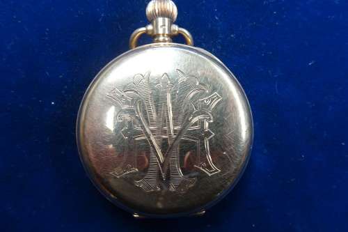 1938 9ct Hallmarked Gold Everite H. Samuel Manchester Non Magnetic Pocket Watch in Working Condition