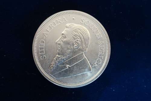 2020 South African 1 oz. Fine Silver Krugerrand Ag 99.99