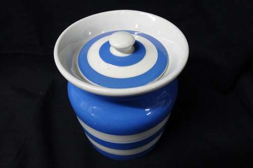 Jar with Lid - Cornish Kitchenware T.G. Green & Co. Ltd. England